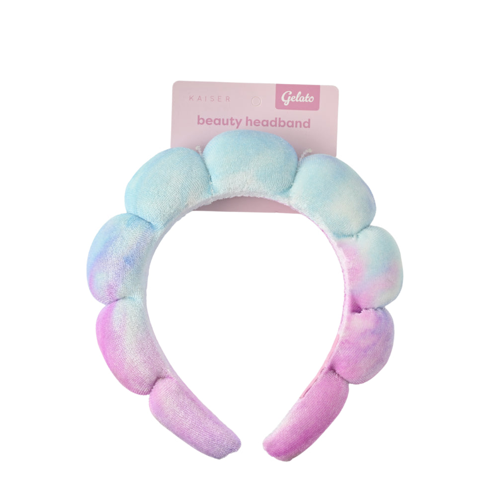 Gelato Series Embroidered Bubble Beauty Headband - SKY